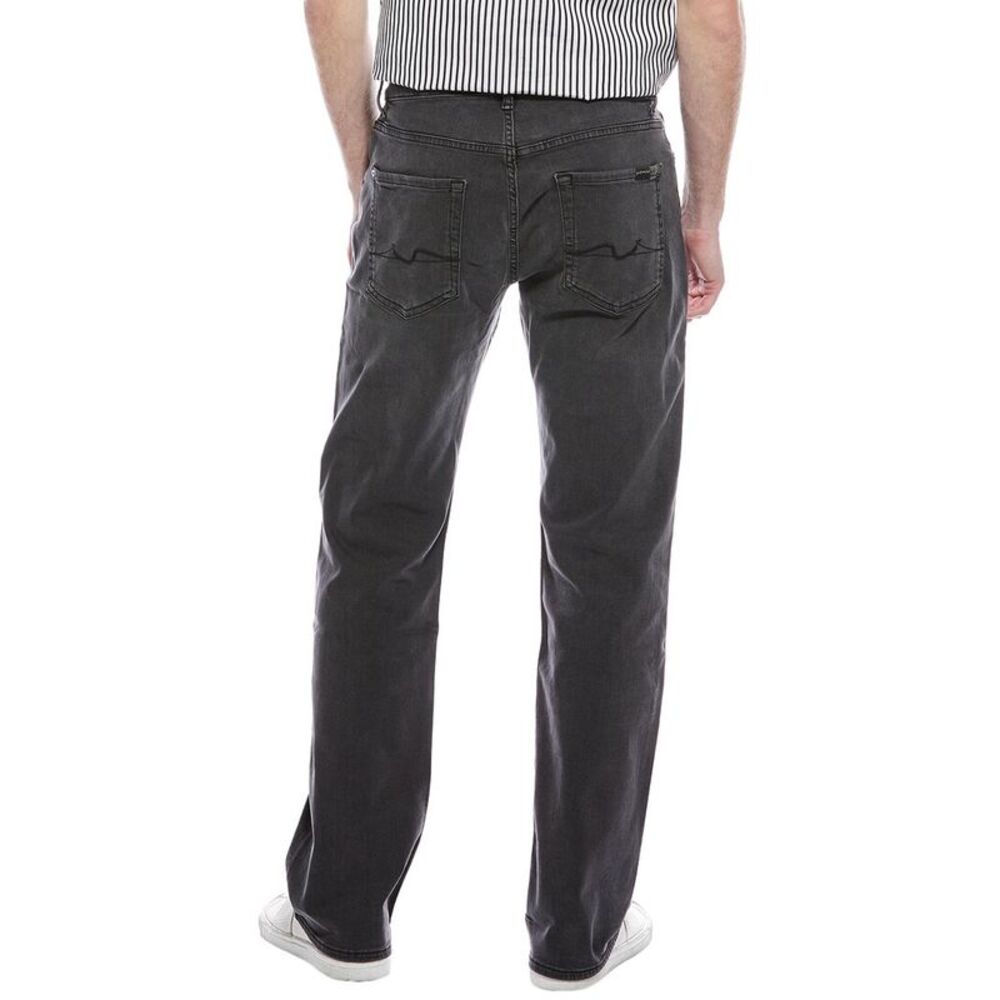 7 For All Mankind Mens  Austyn Phantom Relaxed Jean, Black - Picture 2 of 3